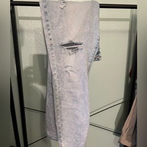 American Eagle Next level stretch distressed skinny jeans